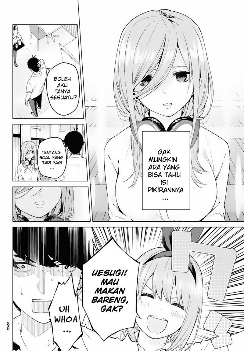 Go-Toubun no Hanayome chapter 3 halaman 11