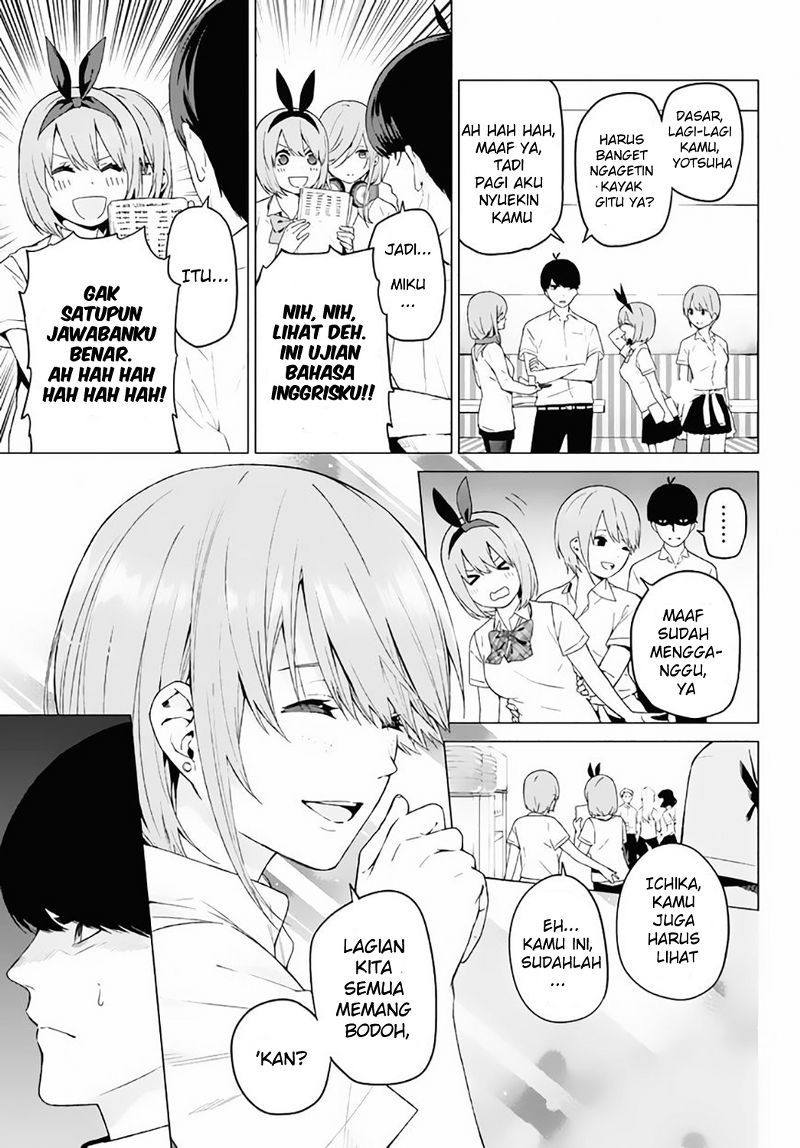 Go-Toubun no Hanayome chapter 3 halaman 12