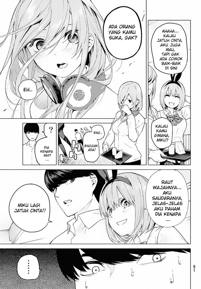 Go-Toubun no Hanayome chapter 3 halaman 14