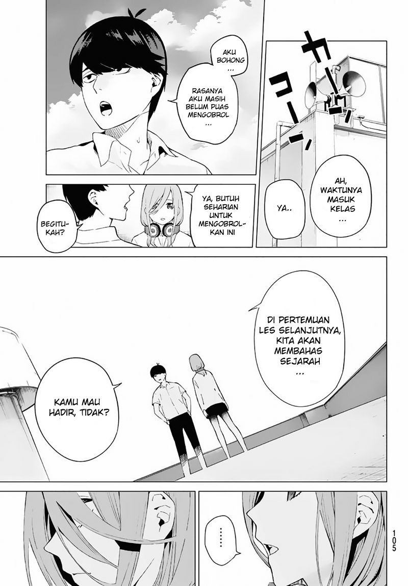 Go-Toubun no Hanayome chapter 3 halaman 28