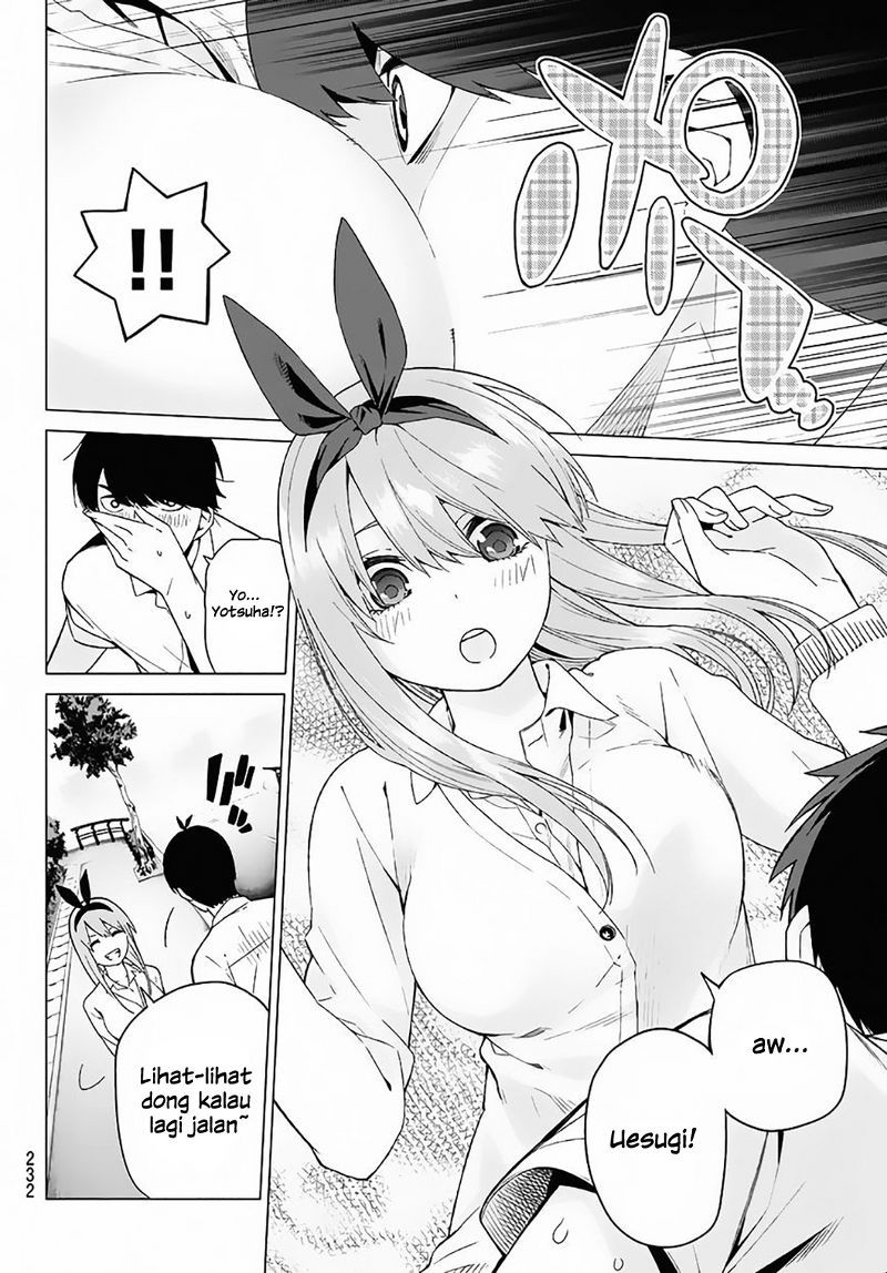 Go-Toubun no Hanayome chapter 4 halaman 5