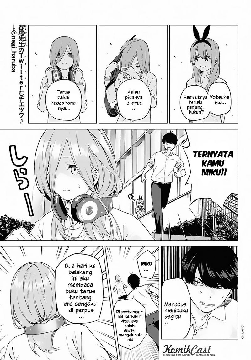Go-Toubun no Hanayome chapter 4 halaman 8