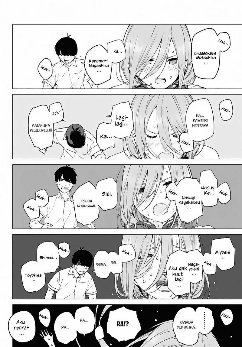 Go-Toubun no Hanayome chapter 4 halaman 11