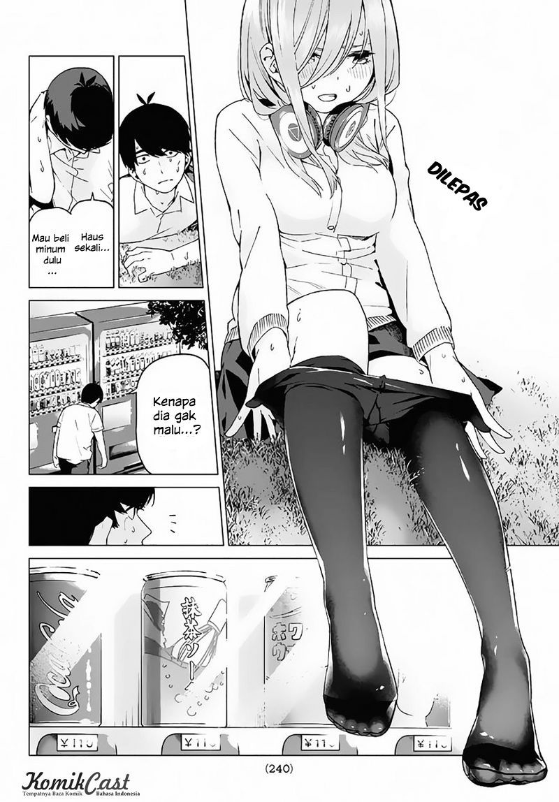 Go-Toubun no Hanayome chapter 4 halaman 13