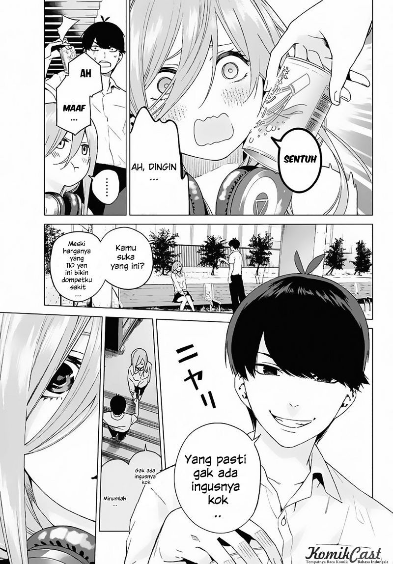Go-Toubun no Hanayome chapter 4 halaman 14