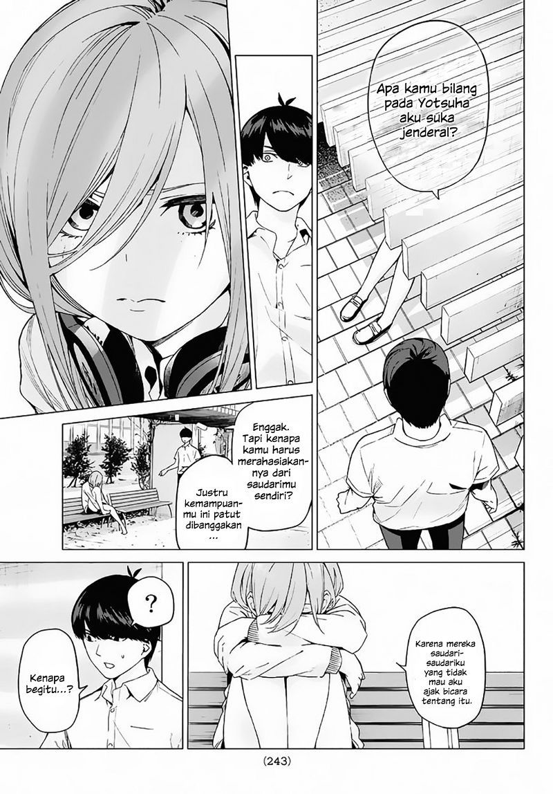 Go-Toubun no Hanayome chapter 4 halaman 16