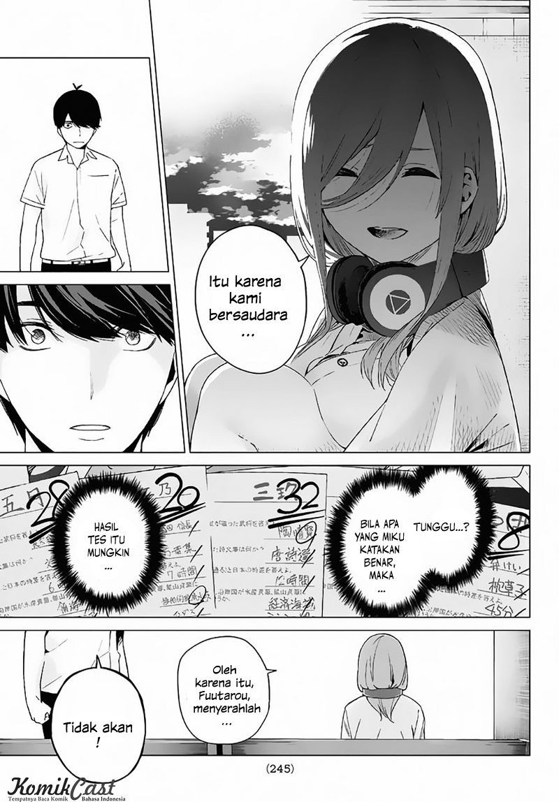 Go-Toubun no Hanayome chapter 4 halaman 18