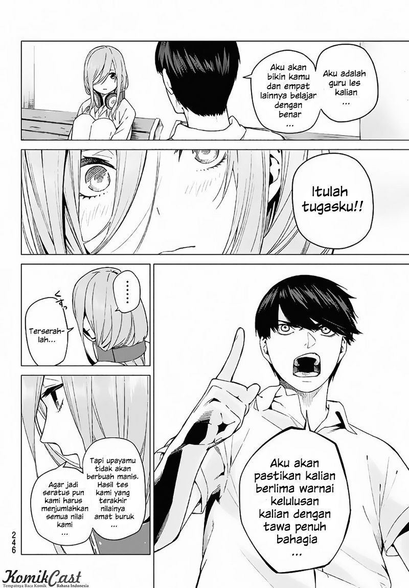Go-Toubun no Hanayome chapter 4 halaman 19
