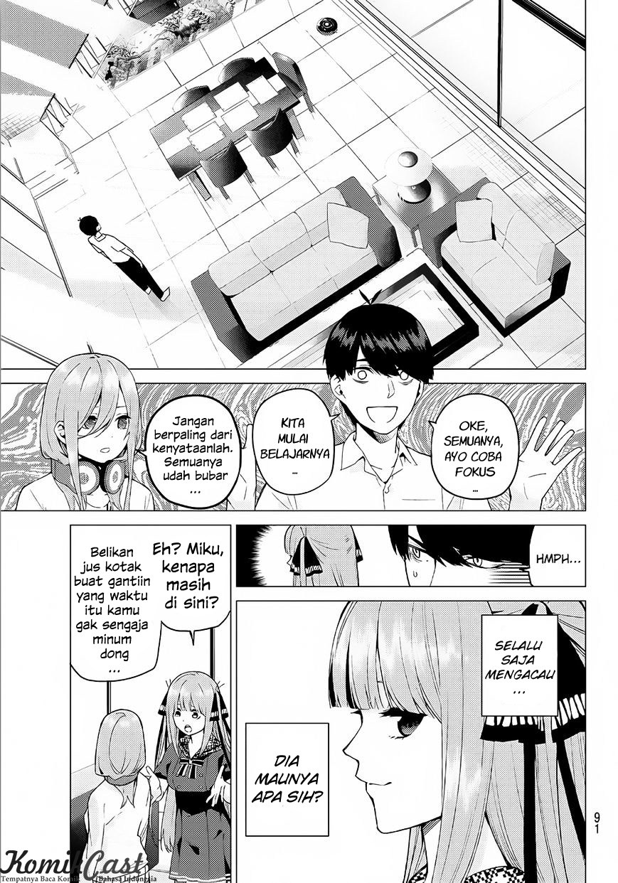 Go-Toubun no Hanayome chapter 5 halaman 8