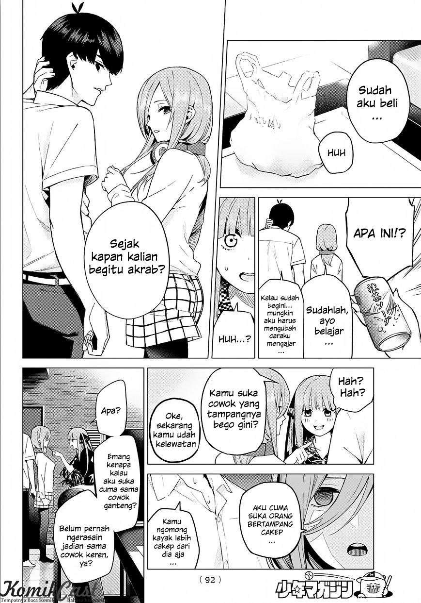 Go-Toubun no Hanayome chapter 5 halaman 9