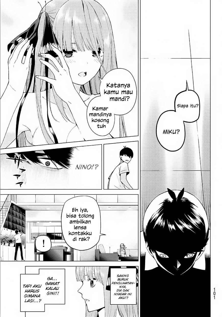 Go-Toubun no Hanayome chapter 5 halaman 18