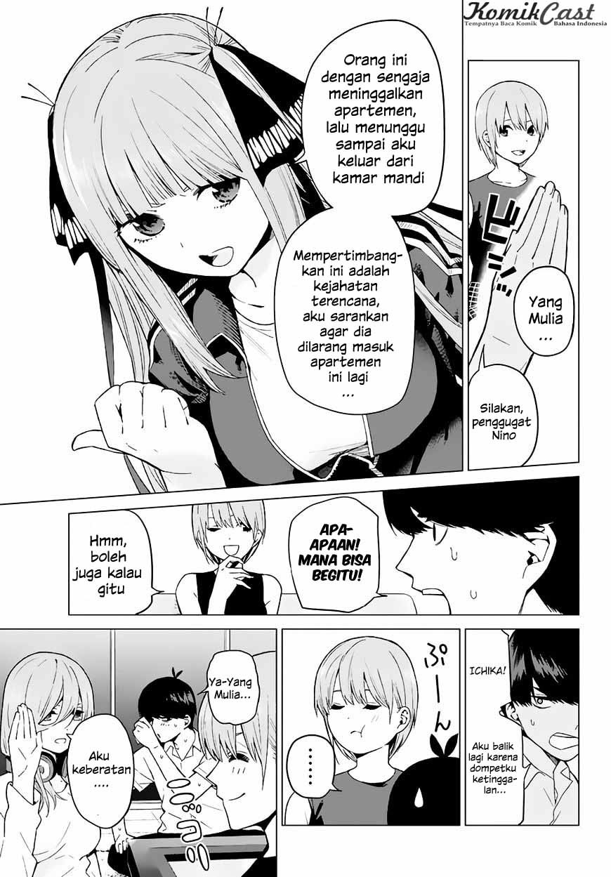 Go-Toubun no Hanayome chapter 6 halaman 4