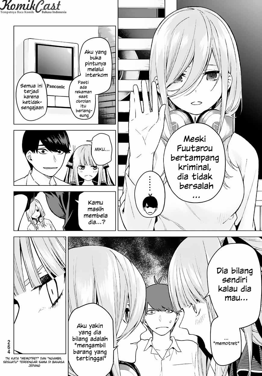 Go-Toubun no Hanayome chapter 6 halaman 5