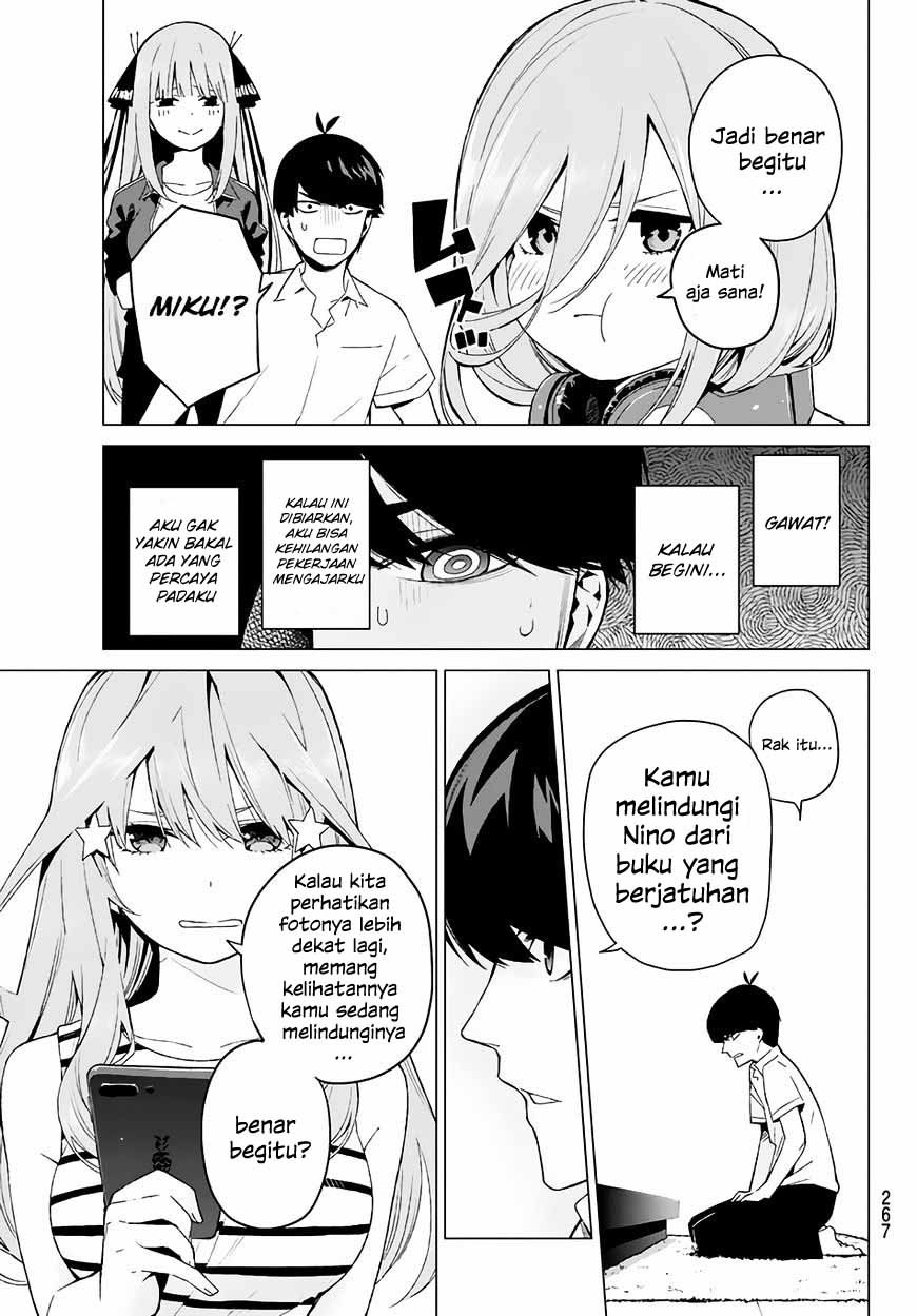 Go-Toubun no Hanayome chapter 6 halaman 8