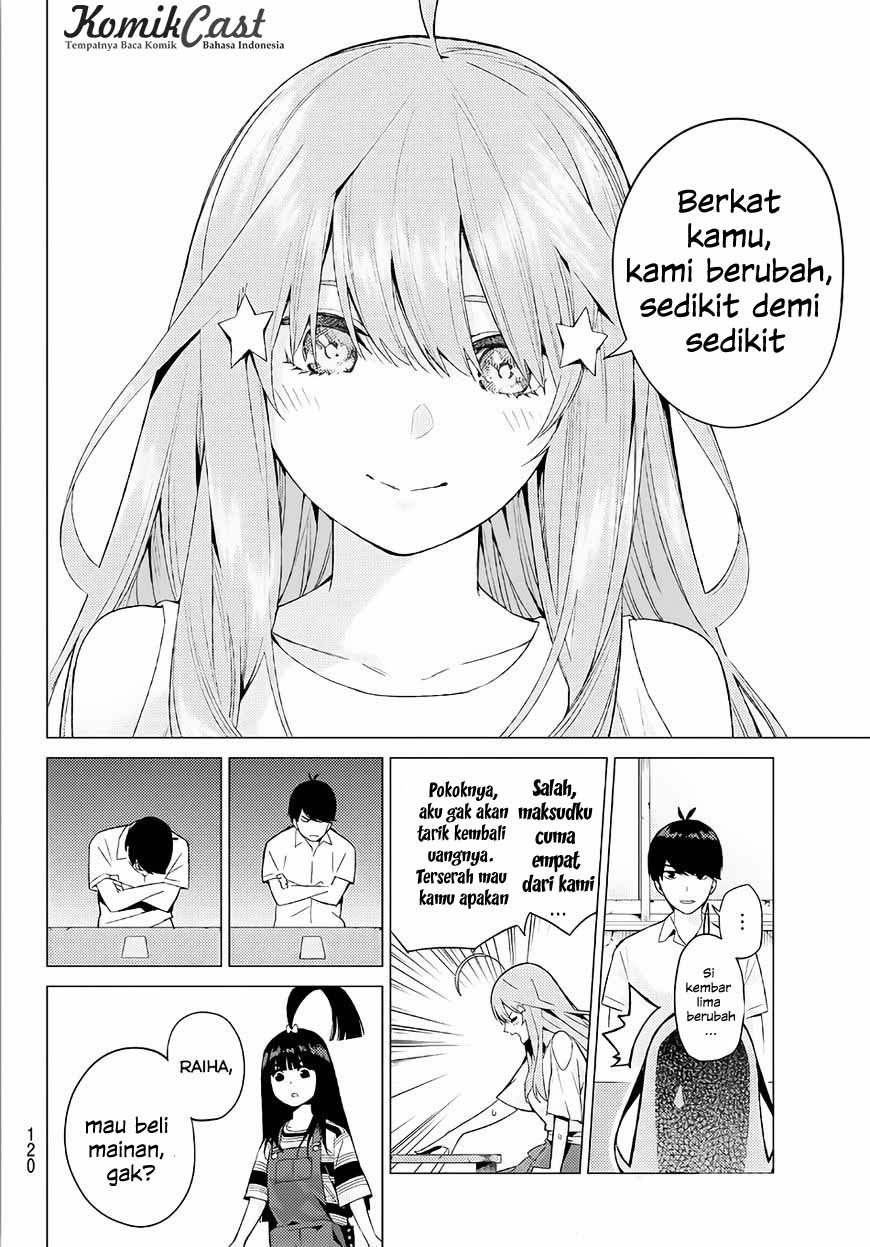 Go-Toubun no Hanayome chapter 7 halaman 11