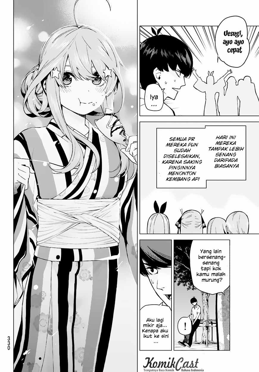 Go-Toubun no Hanayome chapter 8 halaman 4