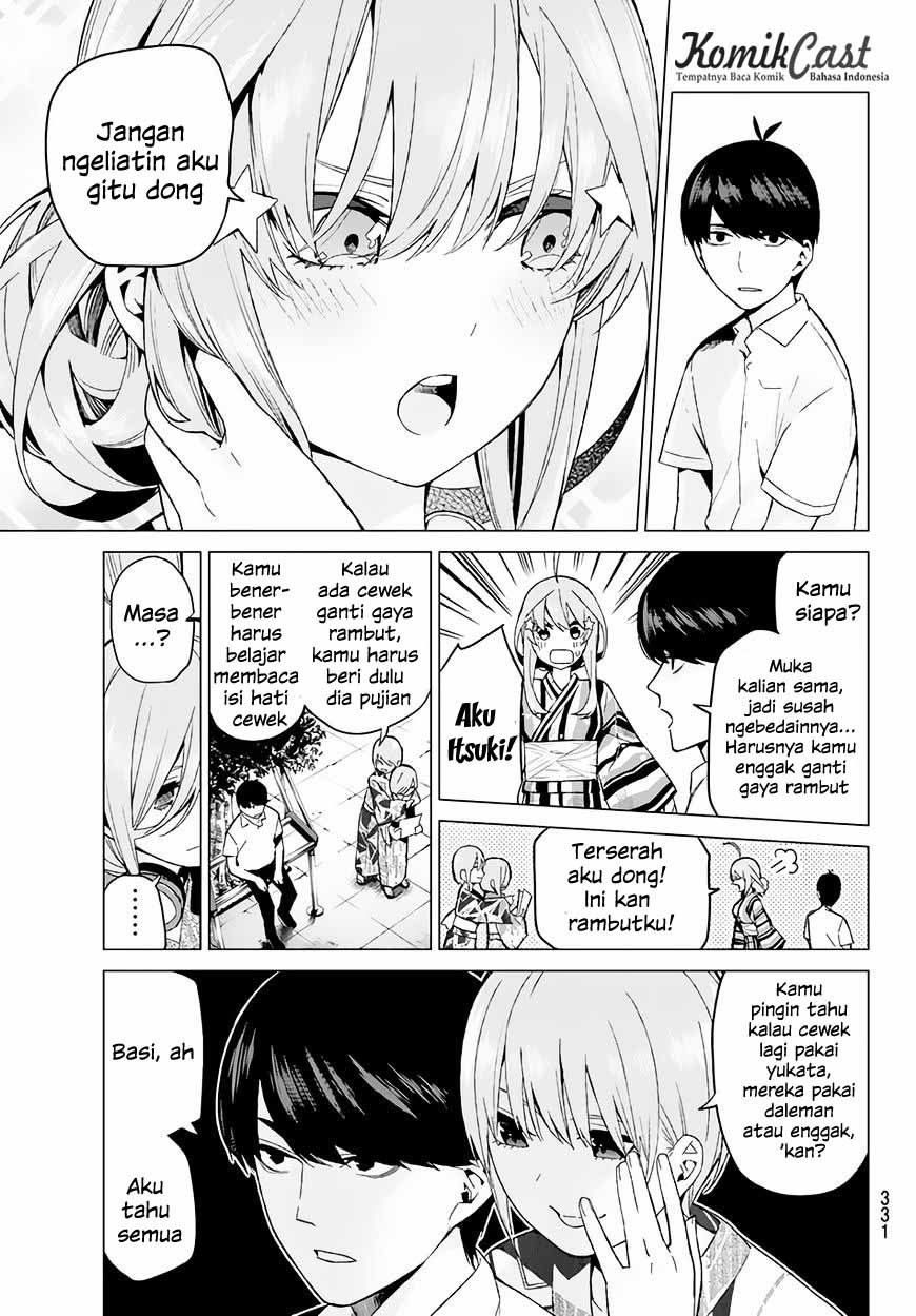Go-Toubun no Hanayome chapter 8 halaman 5