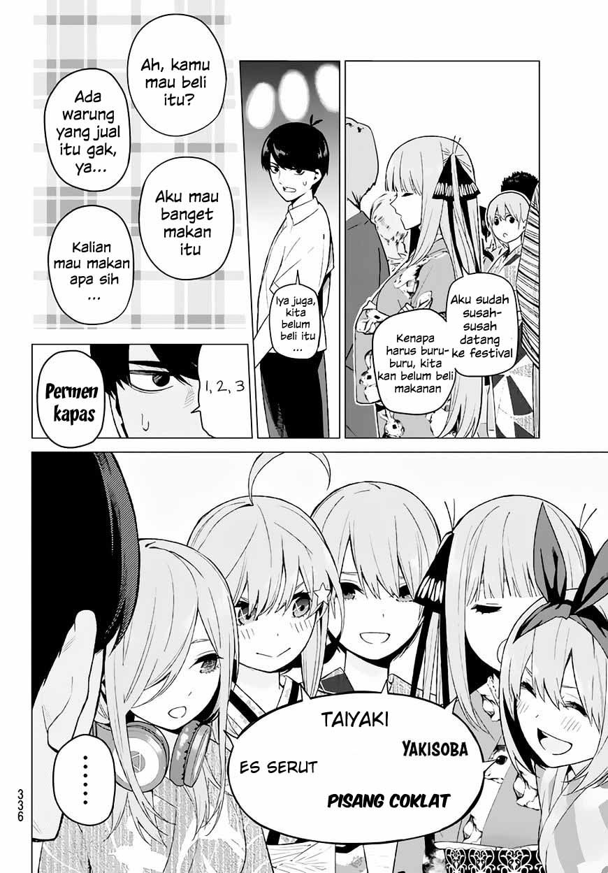 Go-Toubun no Hanayome chapter 8 halaman 10