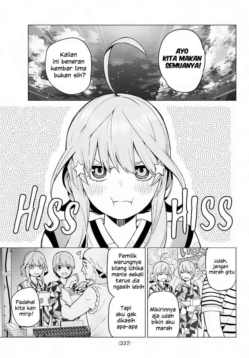 Go-Toubun no Hanayome chapter 8 halaman 11