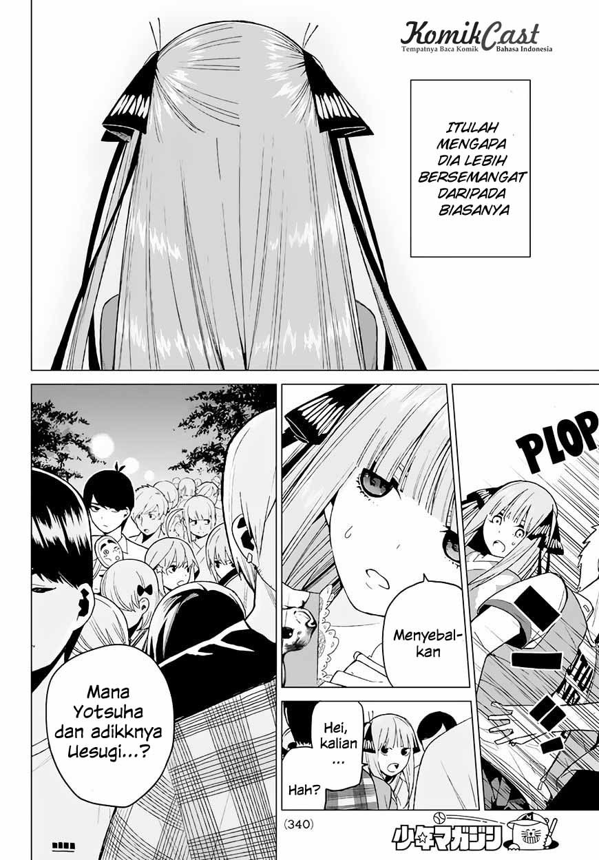 Go-Toubun no Hanayome chapter 8 halaman 14
