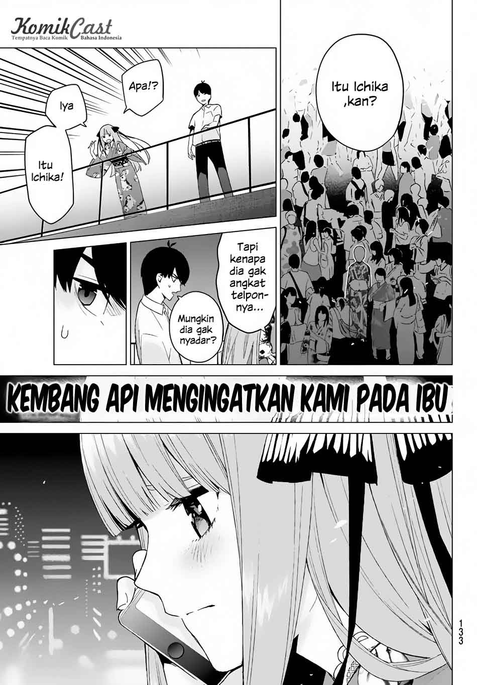Go-Toubun no Hanayome chapter 9 halaman 4