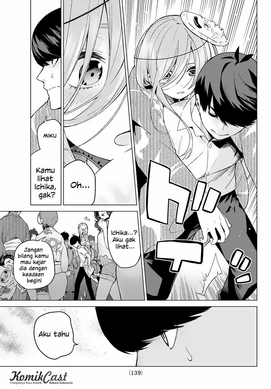 Go-Toubun no Hanayome chapter 9 halaman 10