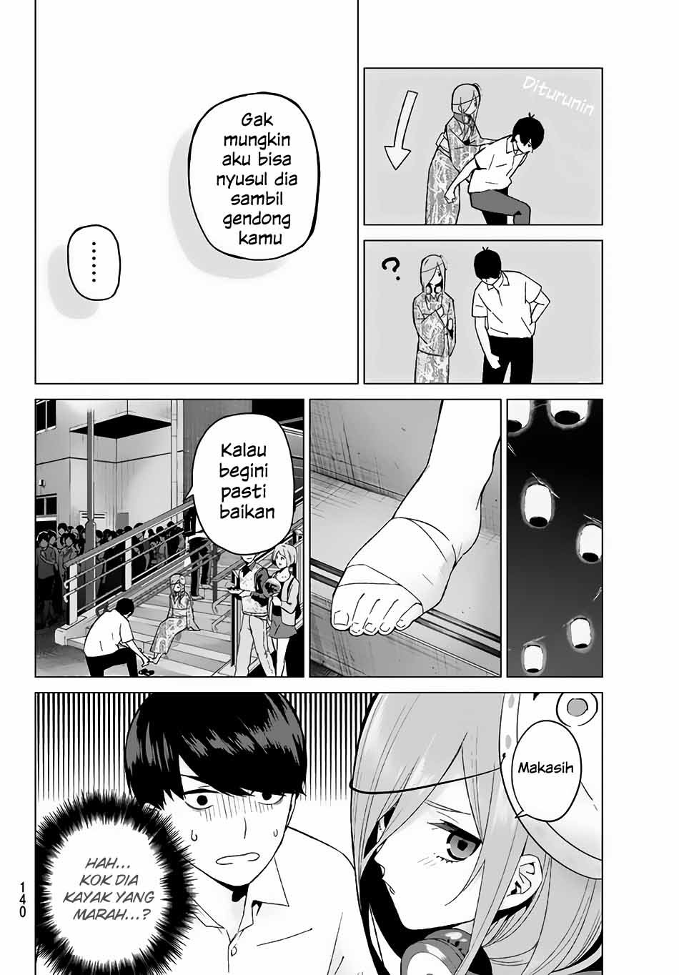 Go-Toubun no Hanayome chapter 9 halaman 11