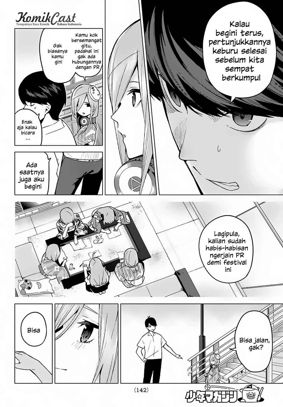 Go-Toubun no Hanayome chapter 9 halaman 13