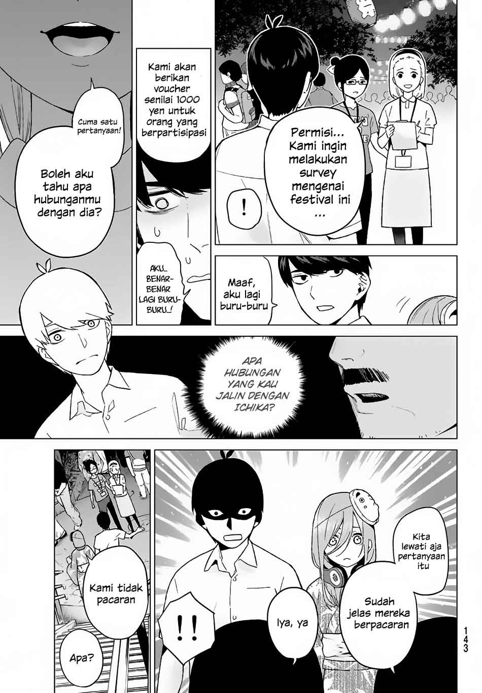 Go-Toubun no Hanayome chapter 9 halaman 14
