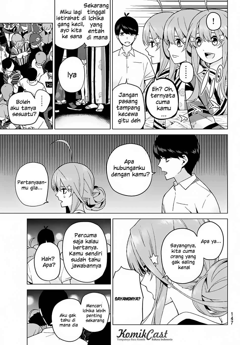 Go-Toubun no Hanayome chapter 9 halaman 18