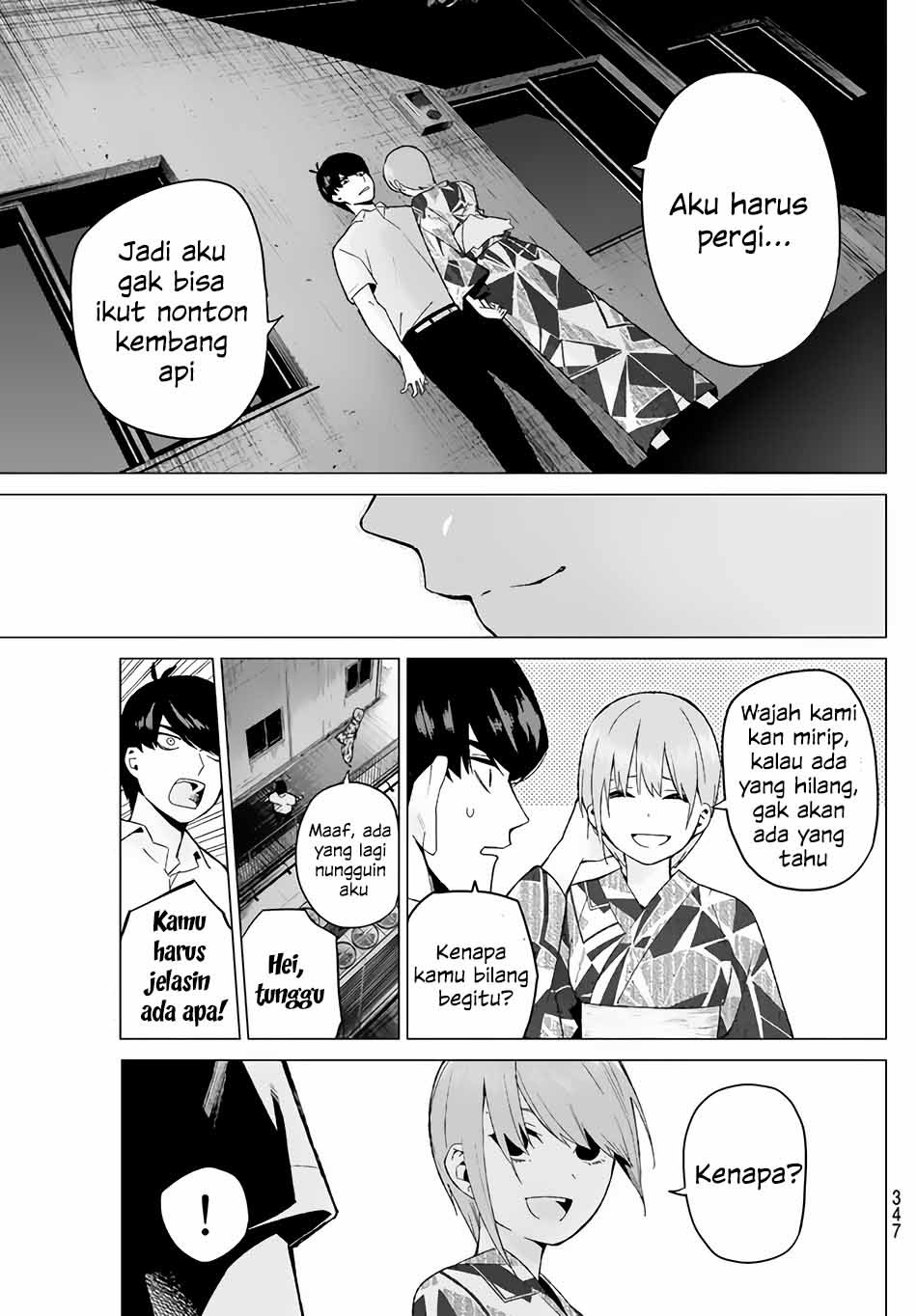 Go-Toubun no Hanayome chapter 10 halaman 4