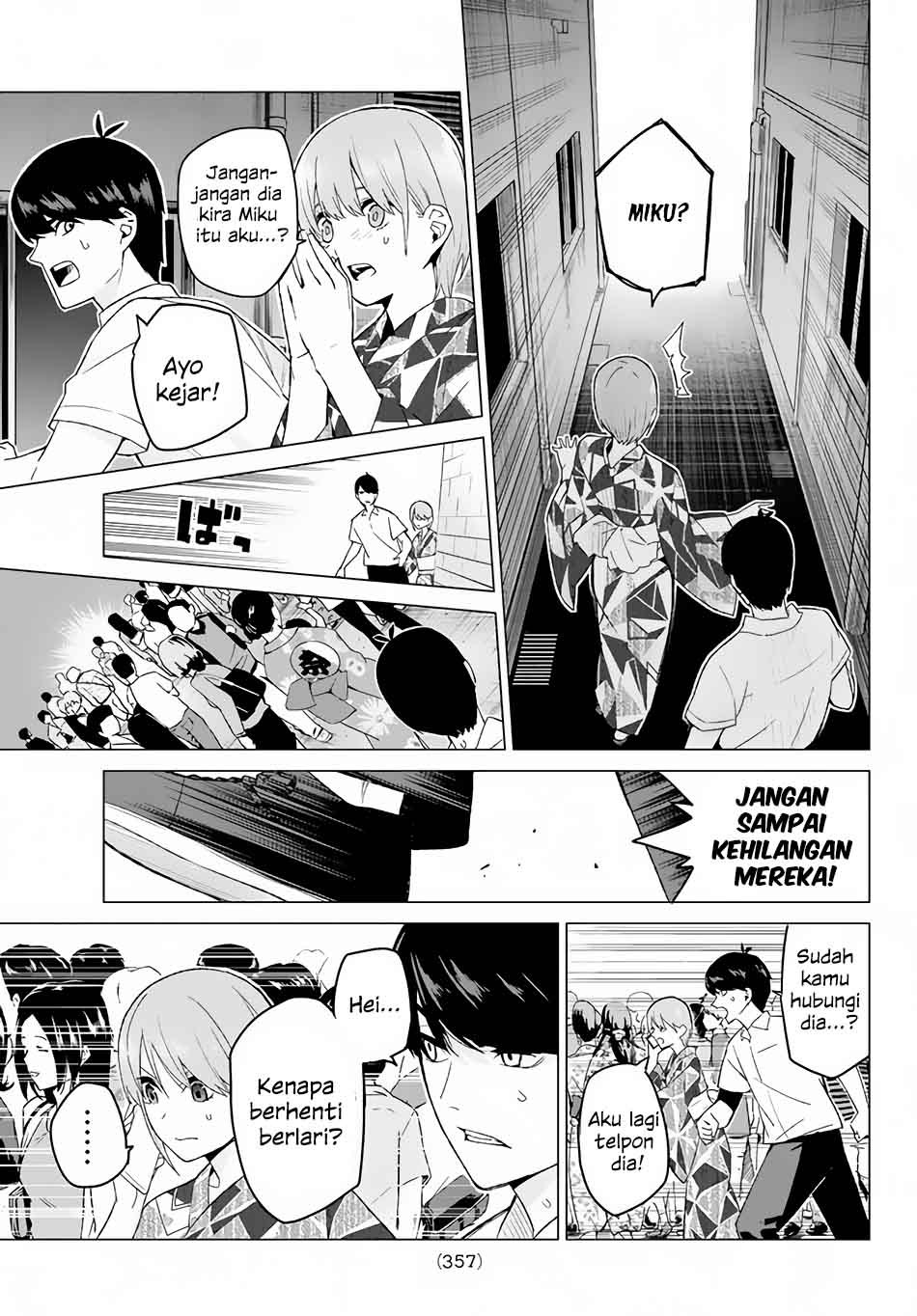 Go-Toubun no Hanayome chapter 10 halaman 14