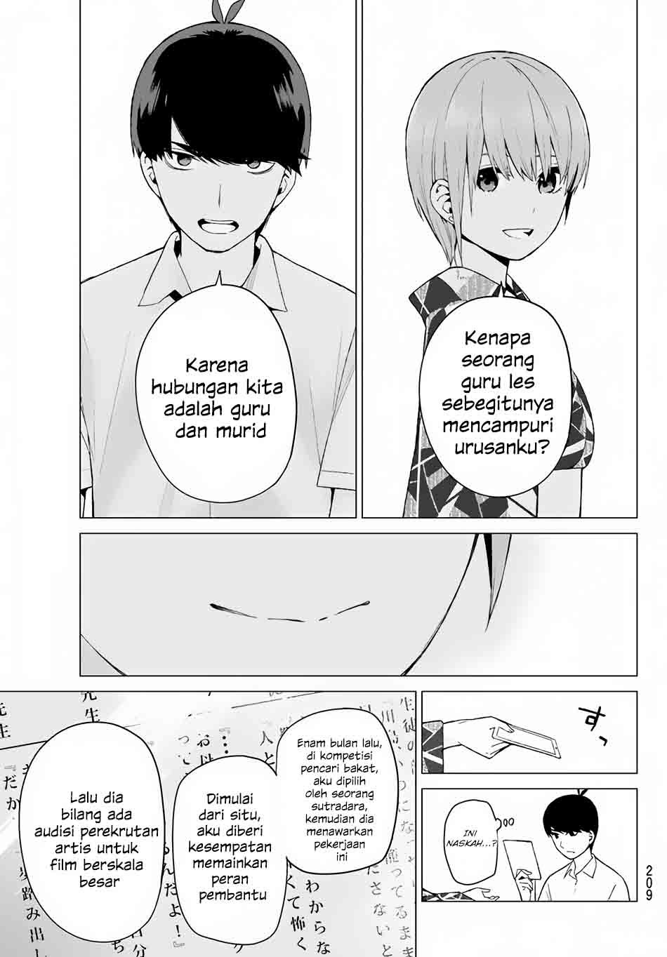 Go-Toubun no Hanayome chapter 11 halaman 6