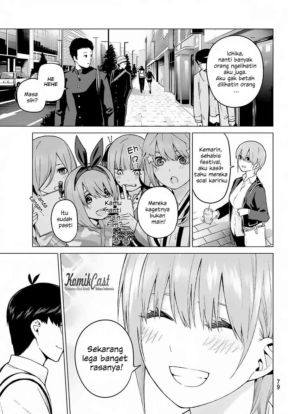 Go-Toubun no Hanayome chapter 13 halaman 4