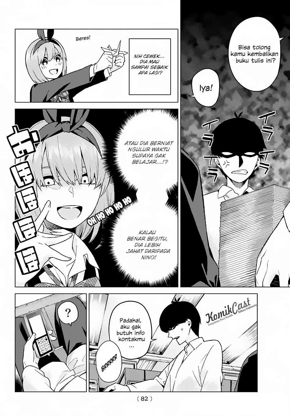 Go-Toubun no Hanayome chapter 13 halaman 7