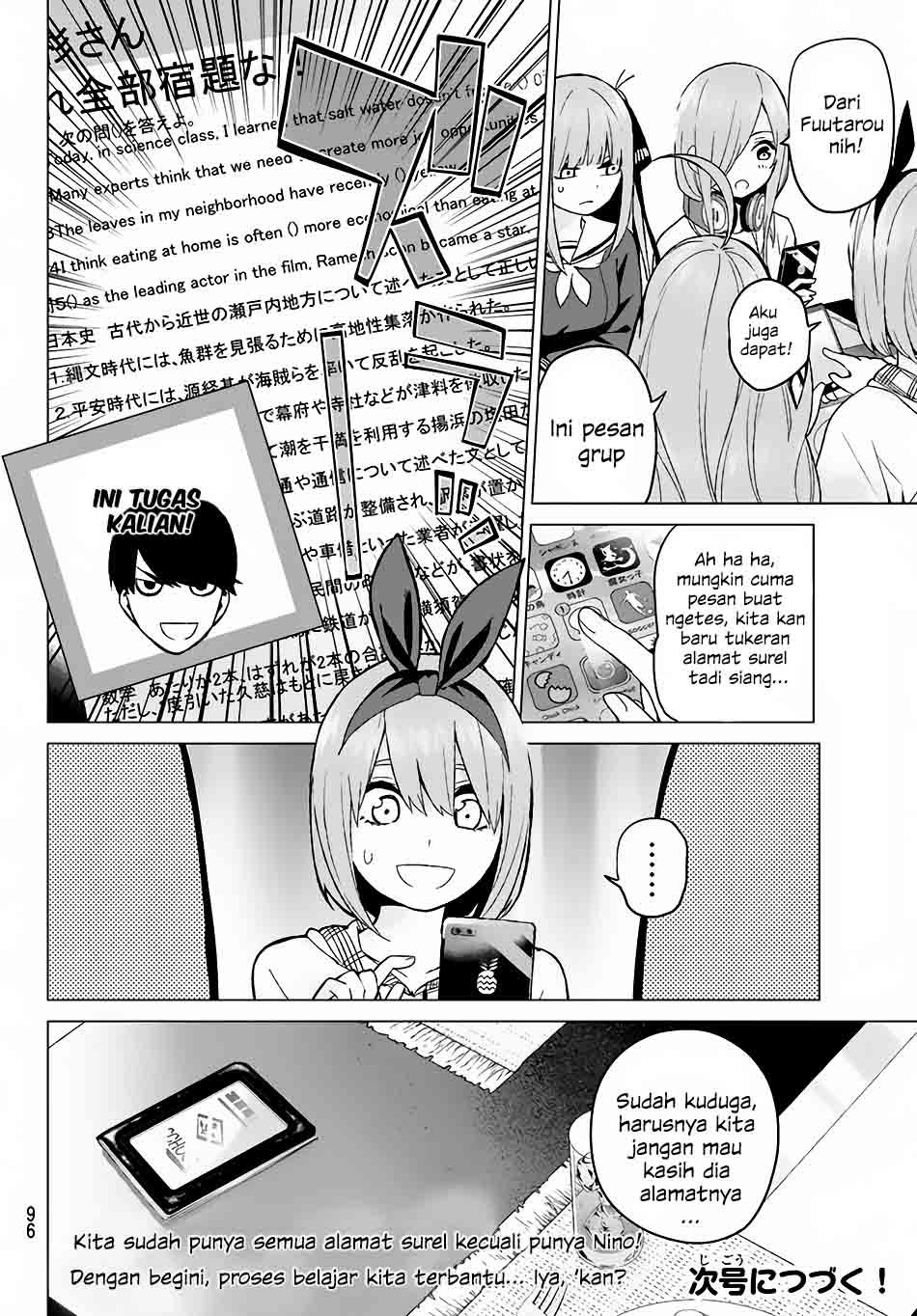 Go-Toubun no Hanayome chapter 13 halaman 21