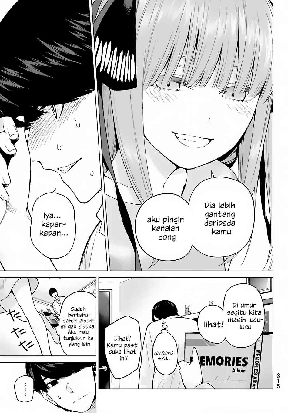 Go-Toubun no Hanayome chapter 14 halaman 16
