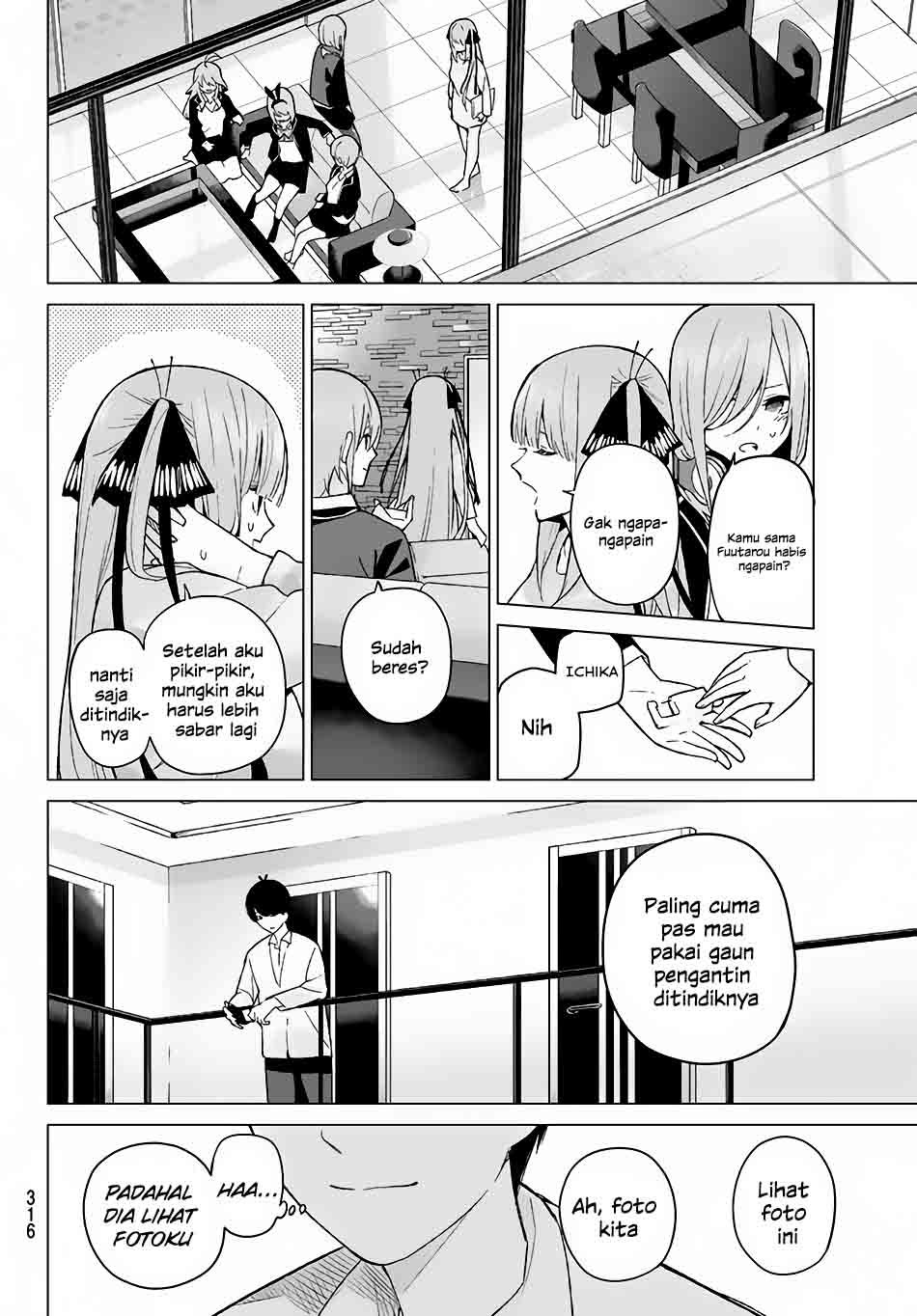 Go-Toubun no Hanayome chapter 14 halaman 17