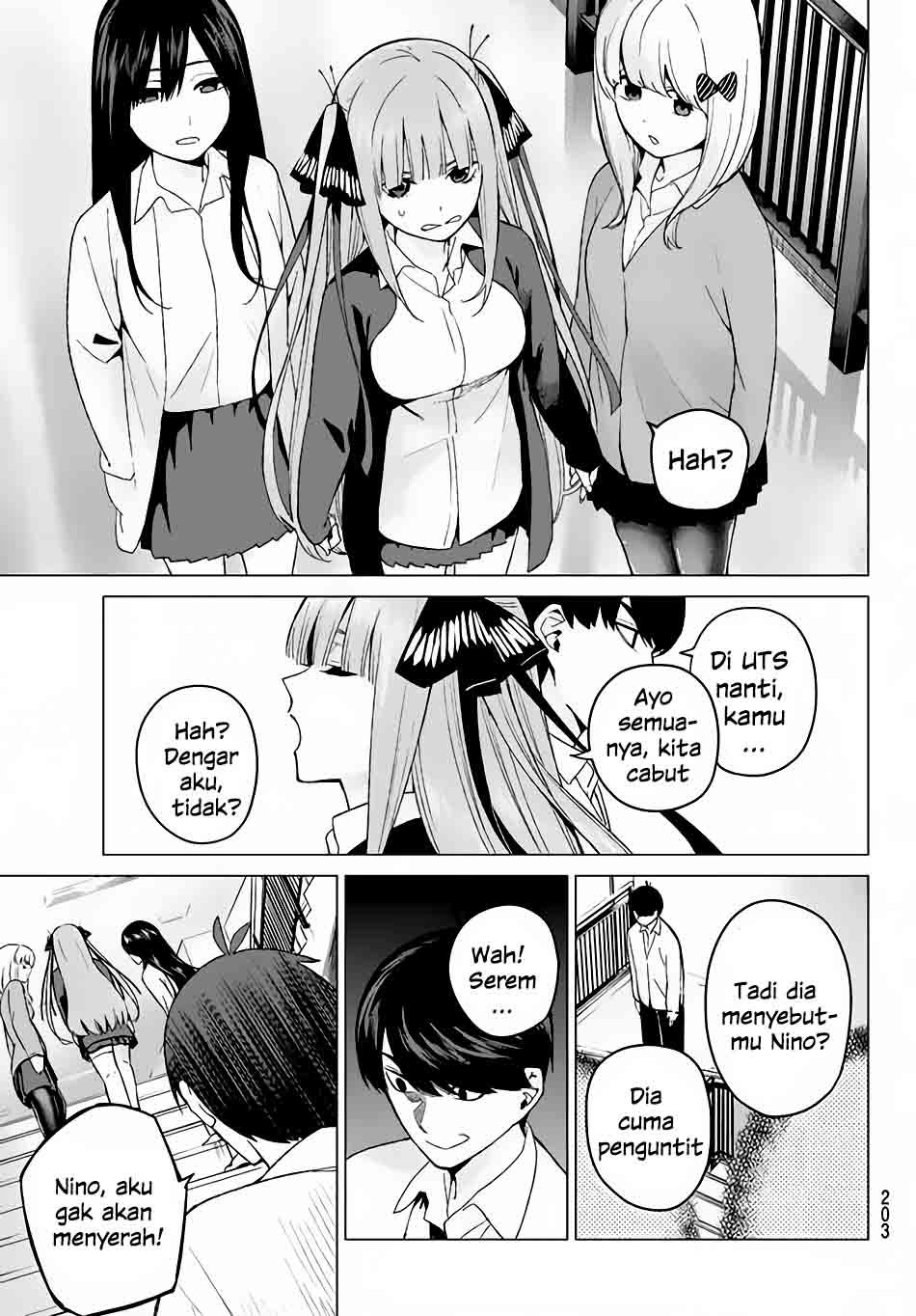 Go-Toubun no Hanayome chapter 15 halaman 8