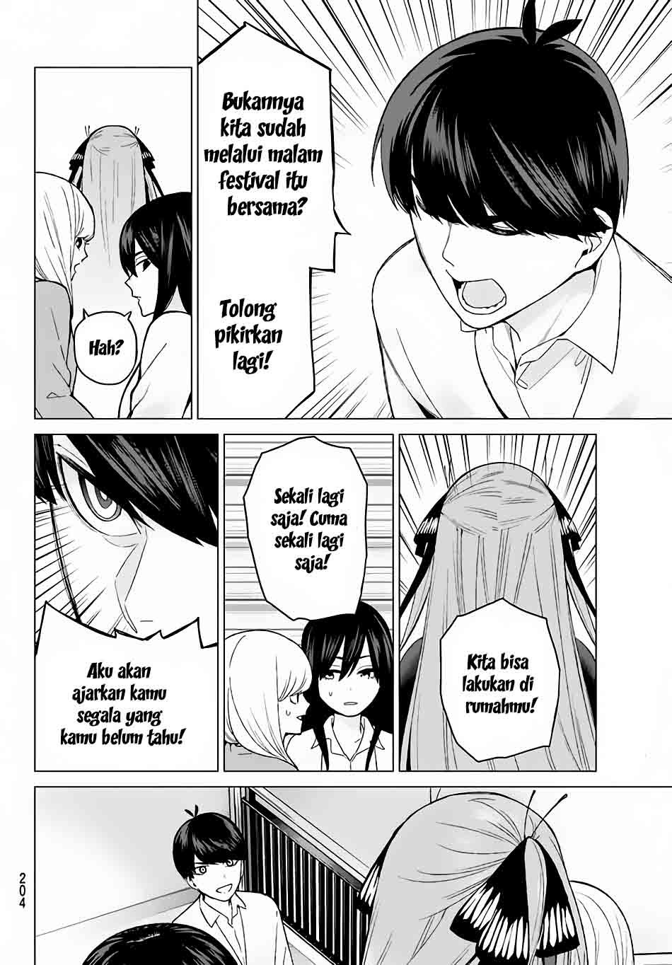 Go-Toubun no Hanayome chapter 15 halaman 9