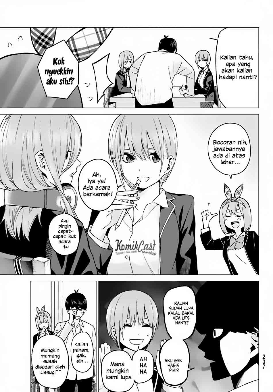 Go-Toubun no Hanayome chapter 15 halaman 12