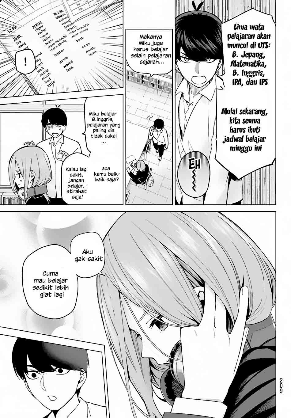 Go-Toubun no Hanayome chapter 15 halaman 14