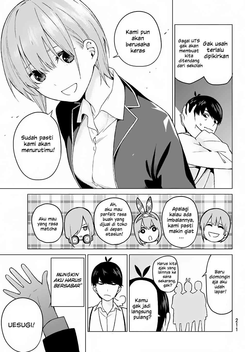 Go-Toubun no Hanayome chapter 15 halaman 16