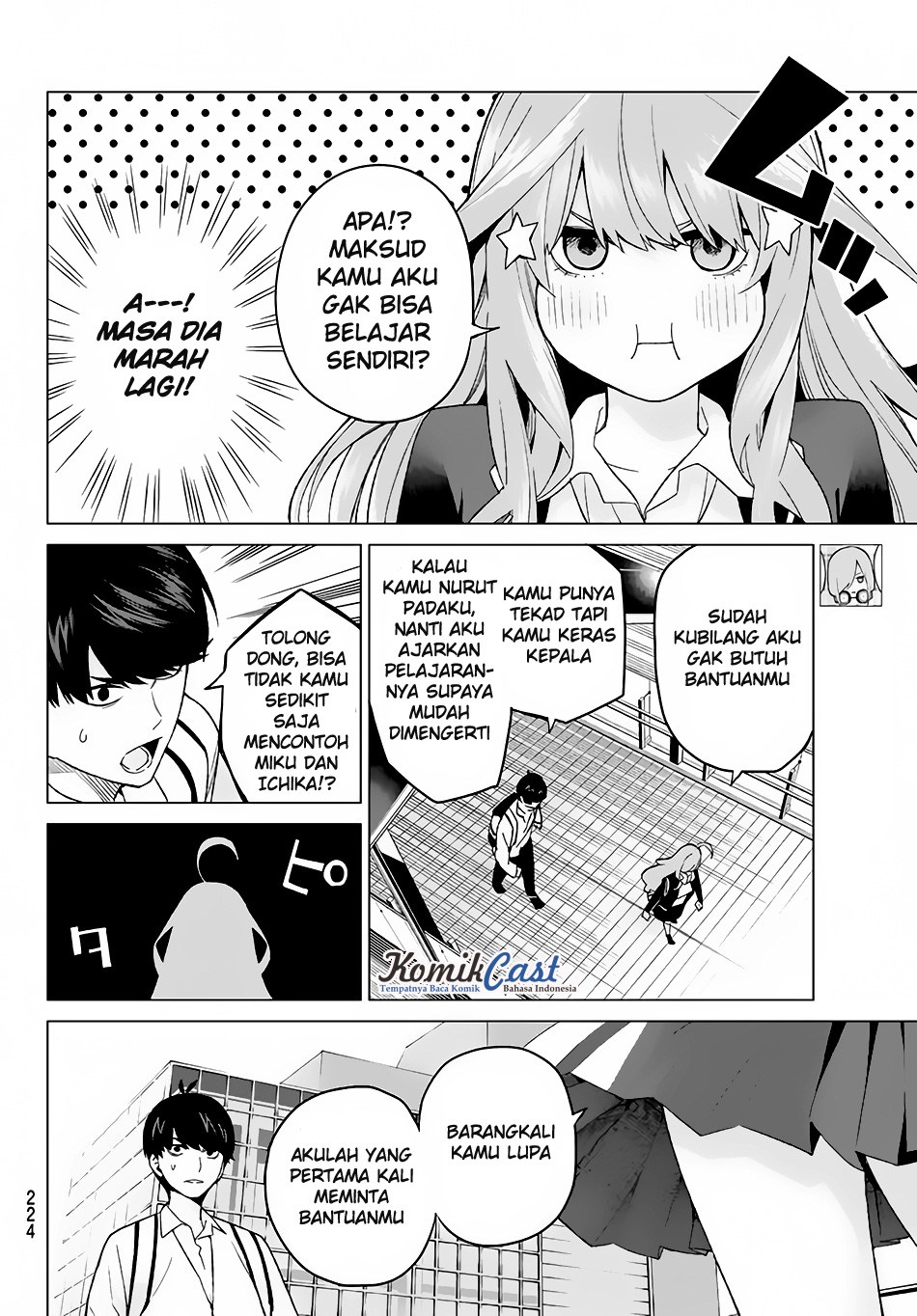 Go-Toubun no Hanayome chapter 16 halaman 5