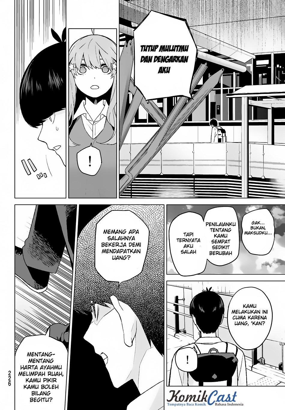 Go-Toubun no Hanayome chapter 16 halaman 7