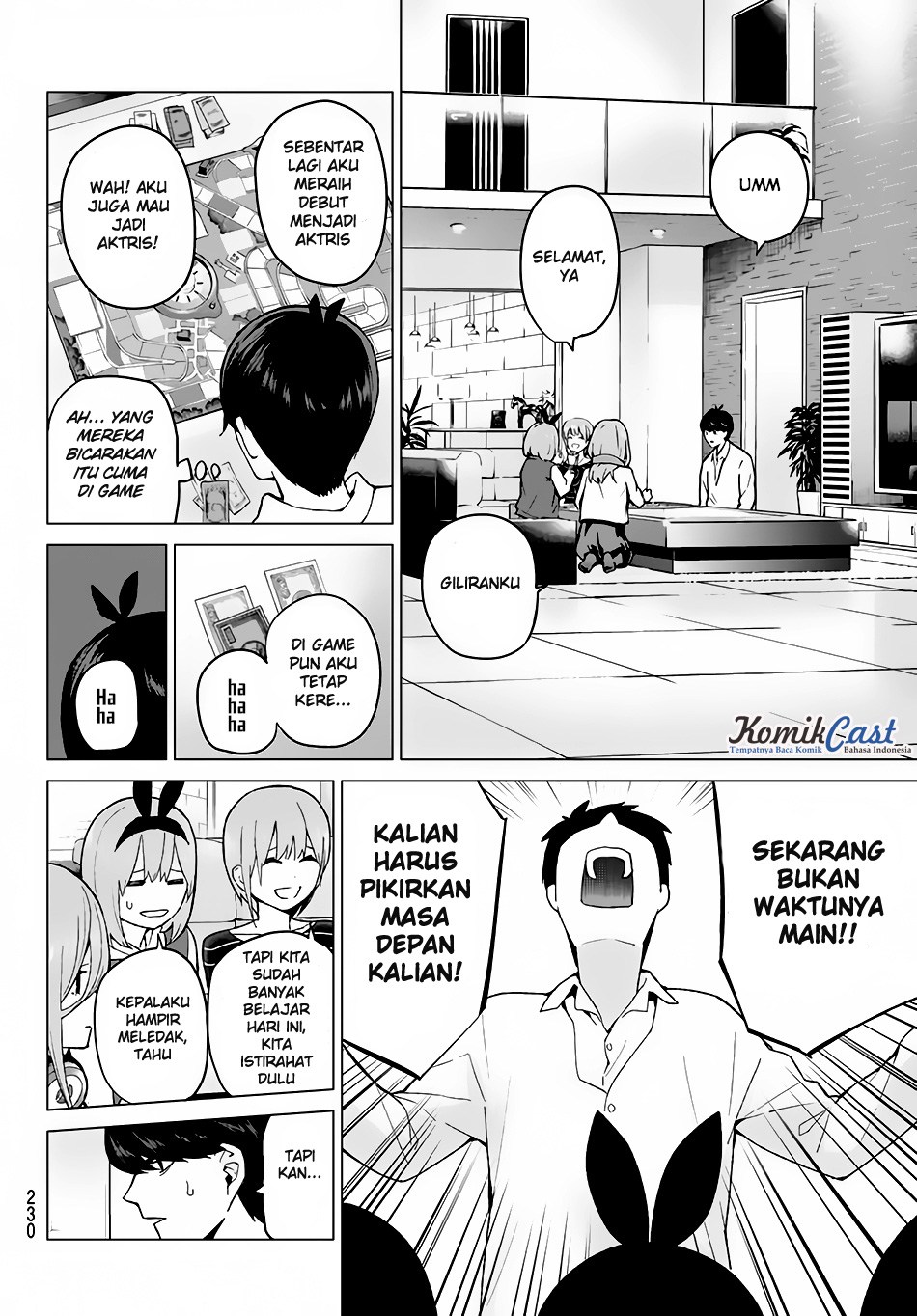 Go-Toubun no Hanayome chapter 16 halaman 11