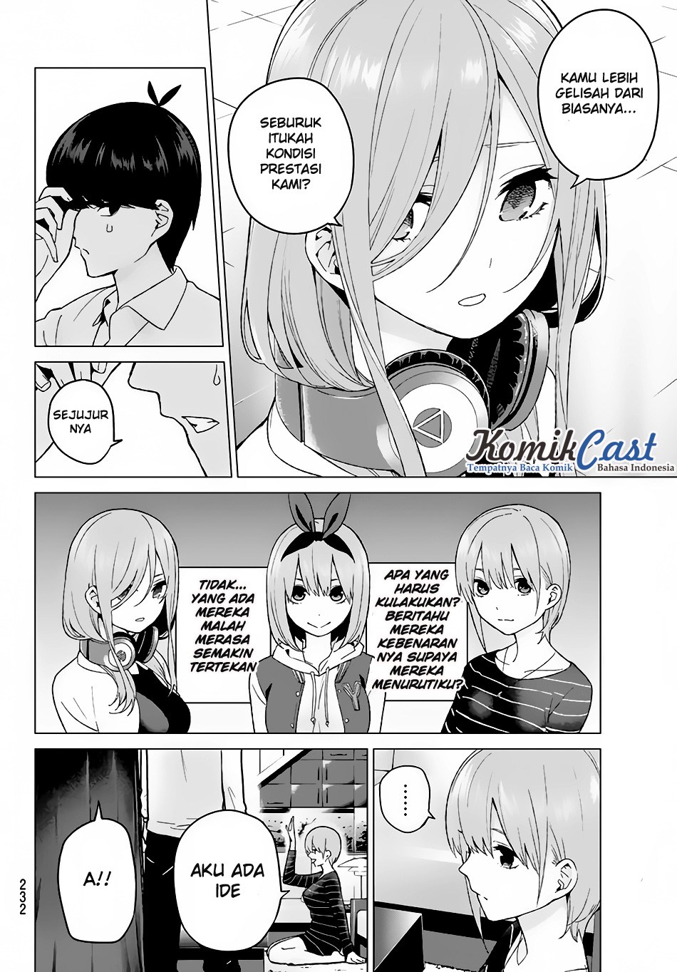 Go-Toubun no Hanayome chapter 16 halaman 13