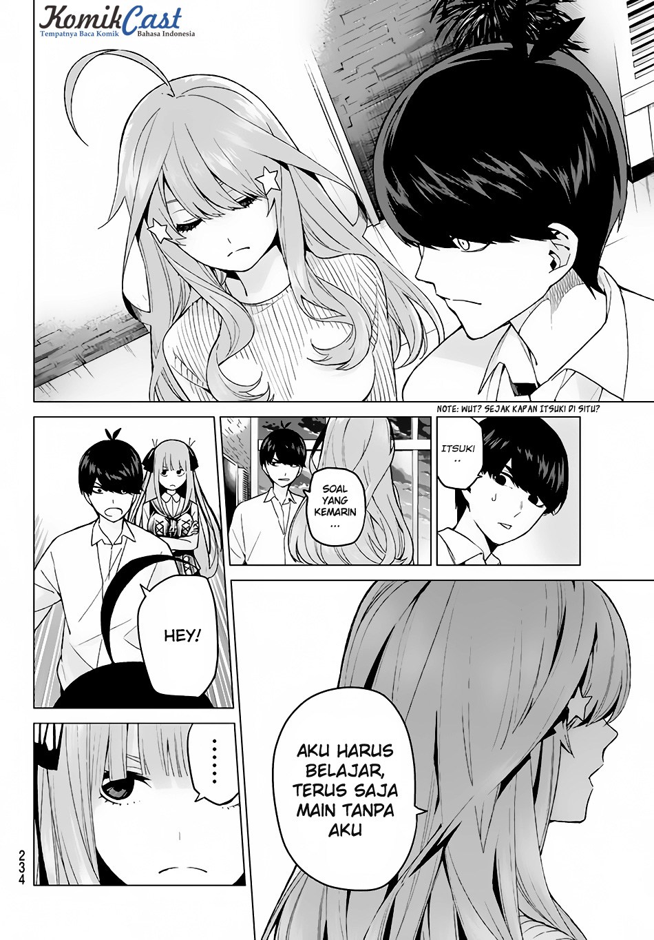 Go-Toubun no Hanayome chapter 16 halaman 15