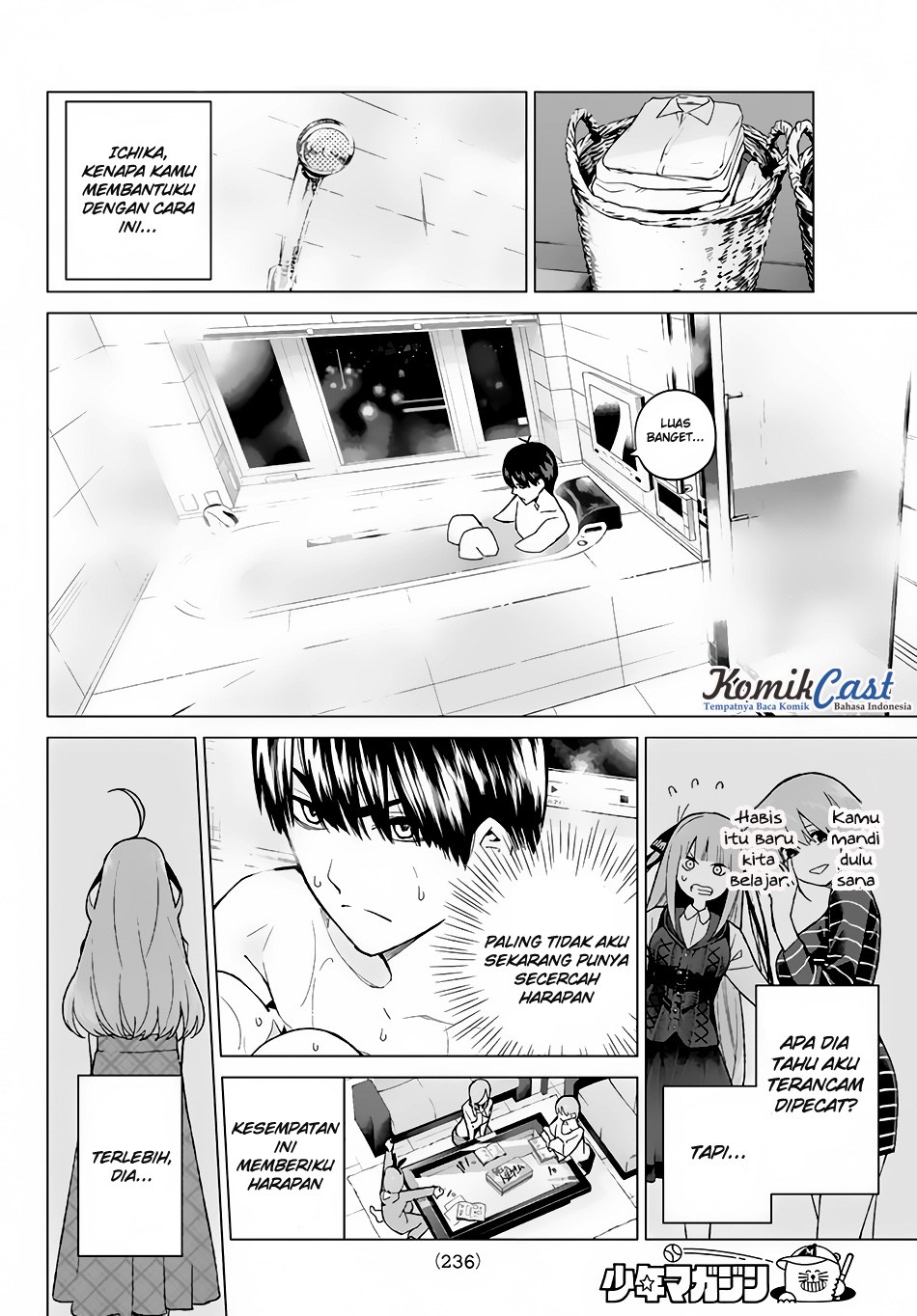 Go-Toubun no Hanayome chapter 16 halaman 17