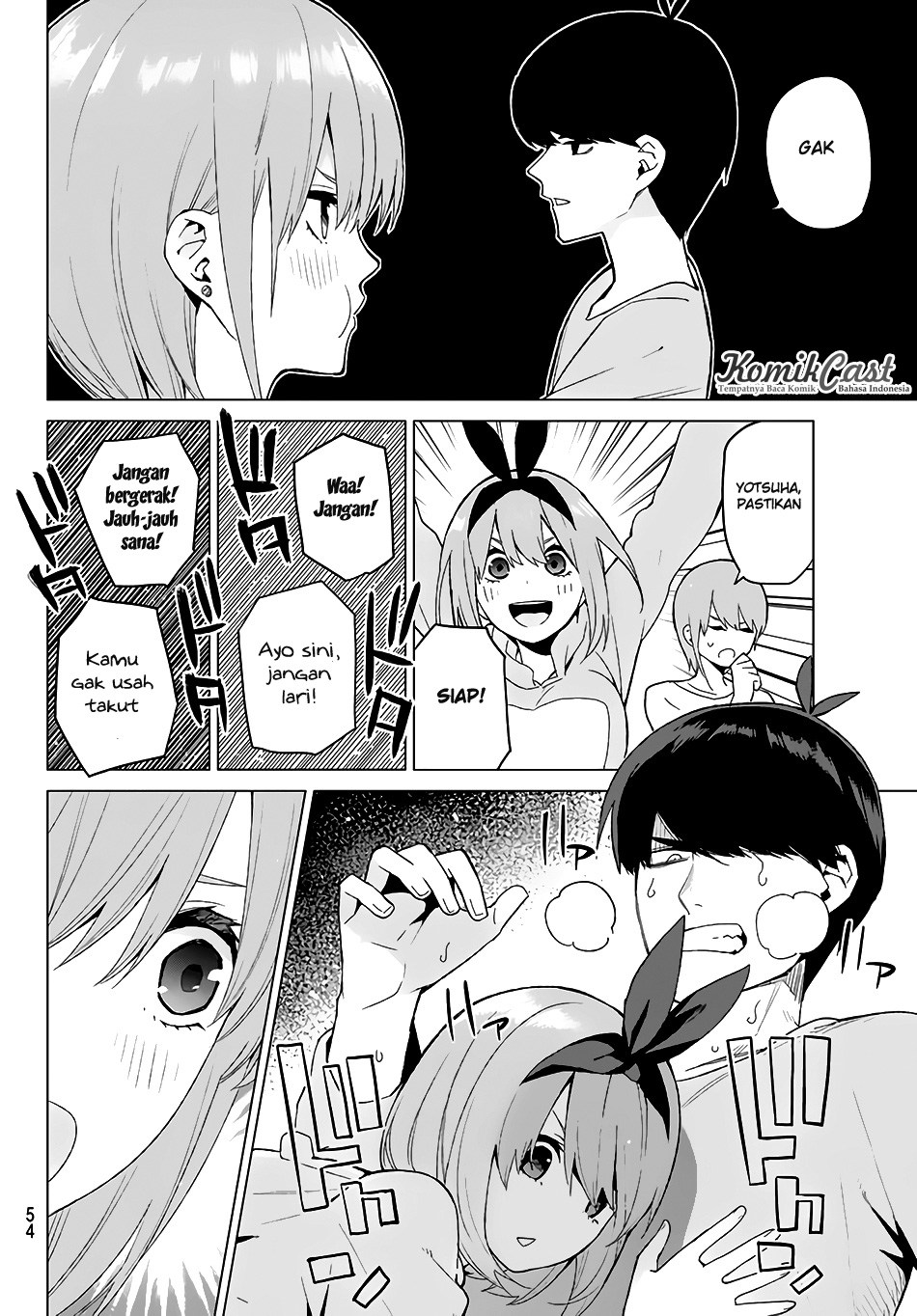 Go-Toubun no Hanayome chapter 17 halaman 9